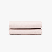 Leinen Kissenbezüge 80x80 rosa | kuschelfashion