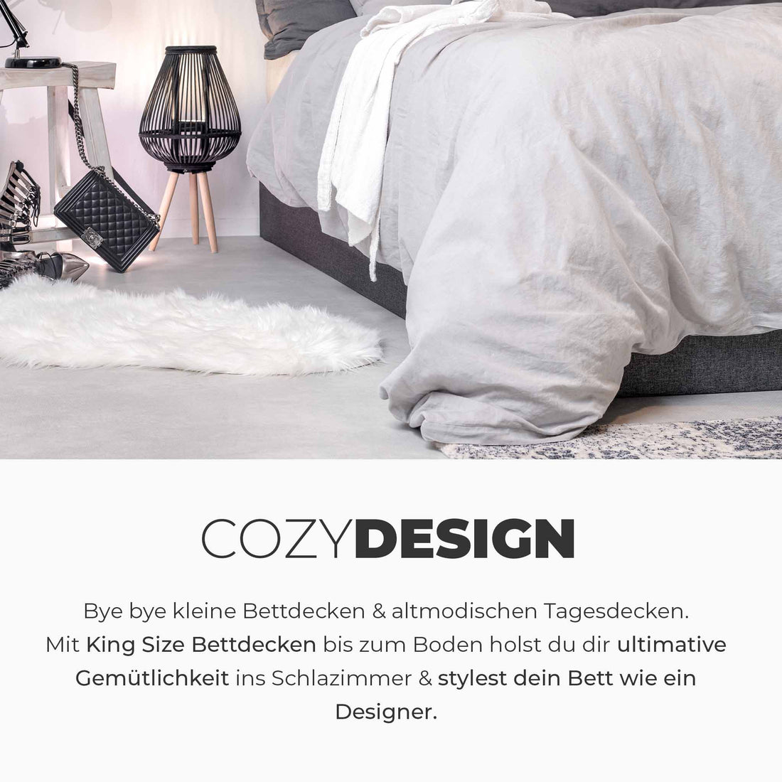 240 x 220 Bettdecke Übergröße Design | kuschelfashion