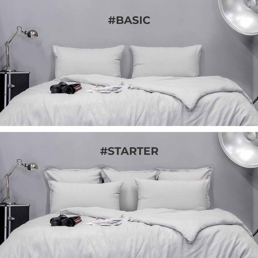 280x240 Bettwäsche Set Halbleinen 'Starter Set' | kuschelfashion