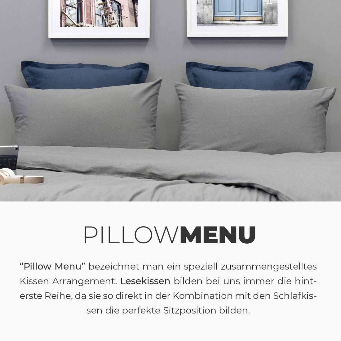60x60 Kissen richtig kombinieren | kuschelfashion