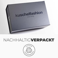 Baumwoll Bettwäsche 200x220 nachhaltig verpackt 'Basic Set' | kuschelfashion