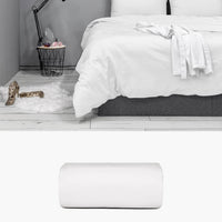 Bettbezug 260x220 aus Baumwollsatin weiß | kuschelfashion