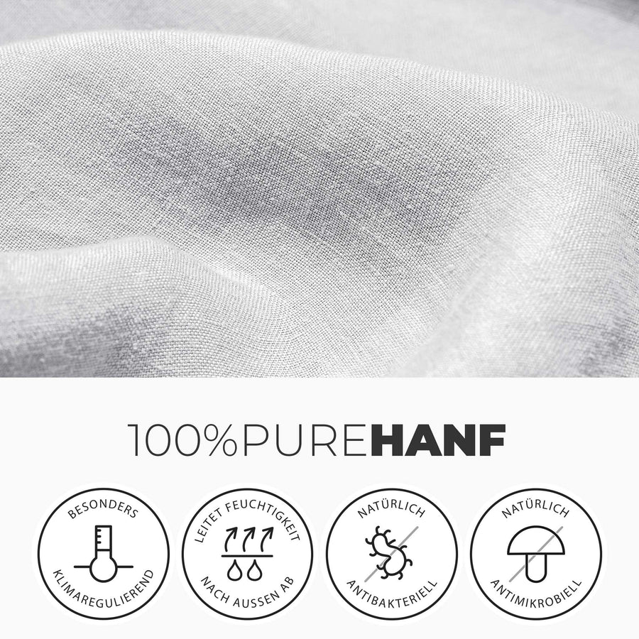 Bettlaken 180x220 Hanf Stoff Eigenschaften | kuschelfashion