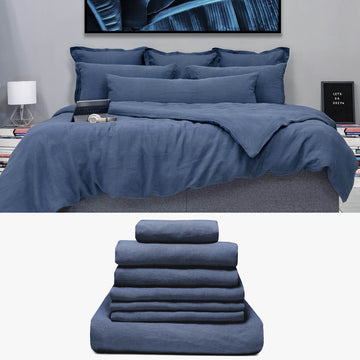 Hanf BETTWÄSCHE 260x220 | #Signature Bettwäsche Set | kuschelfashion