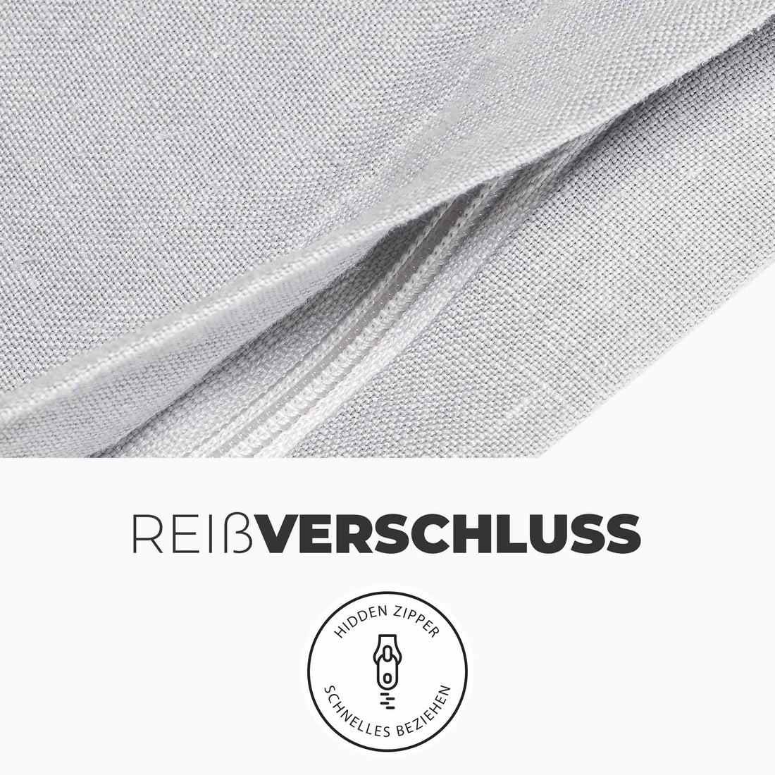 Edle Bettwäsche Reißverschluss 200x200 | kuschelfashion