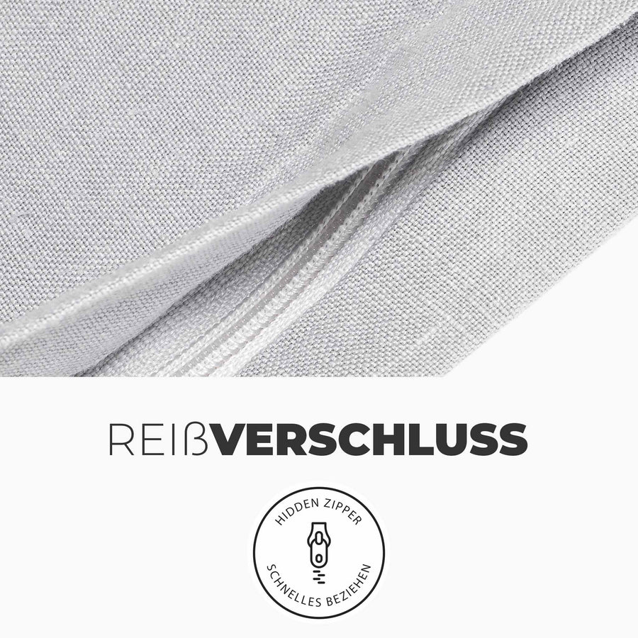 Edle Bettwäsche Reißverschluss 200x200 | kuschelfashion