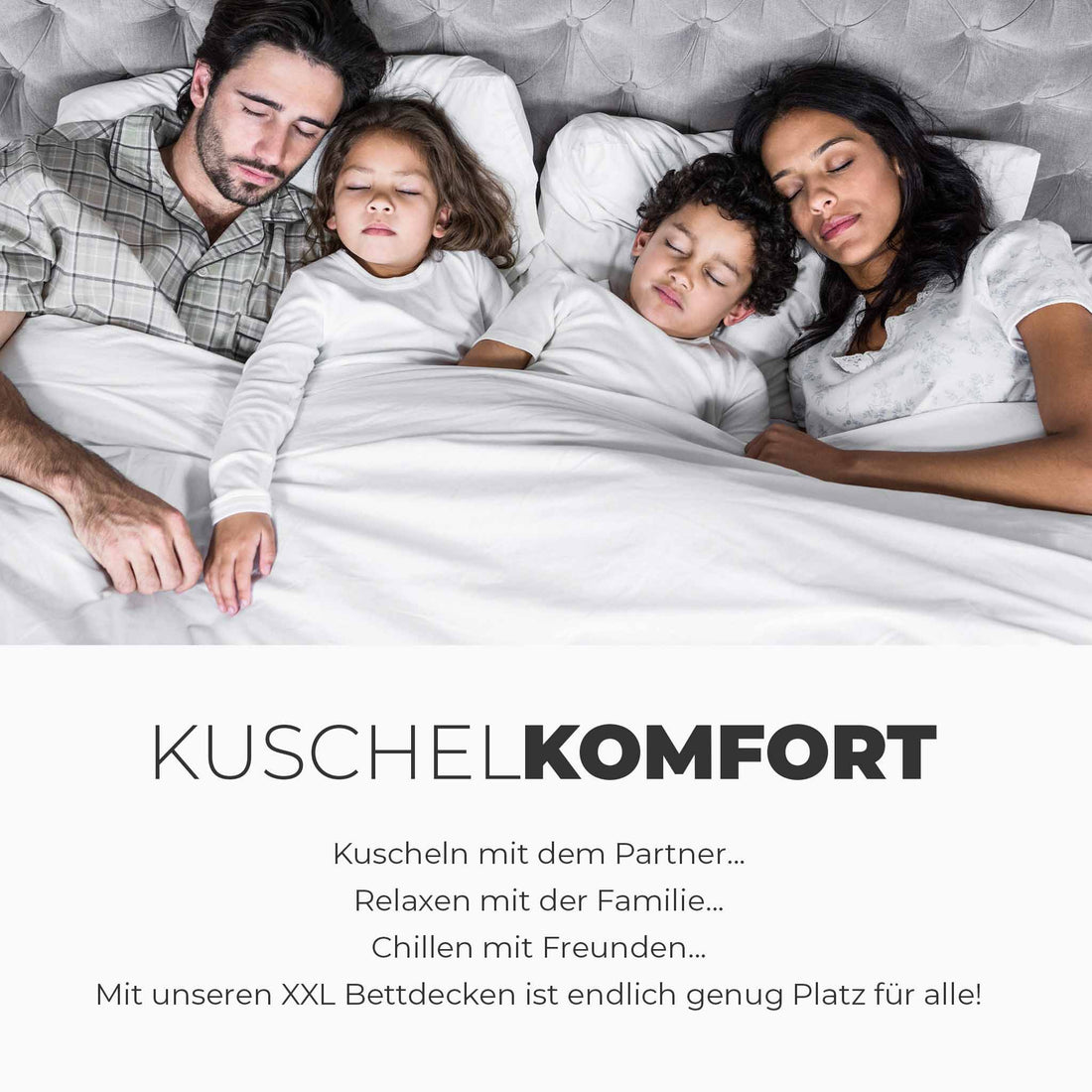 Große Bettdecke 280x240 | kuschelfashion