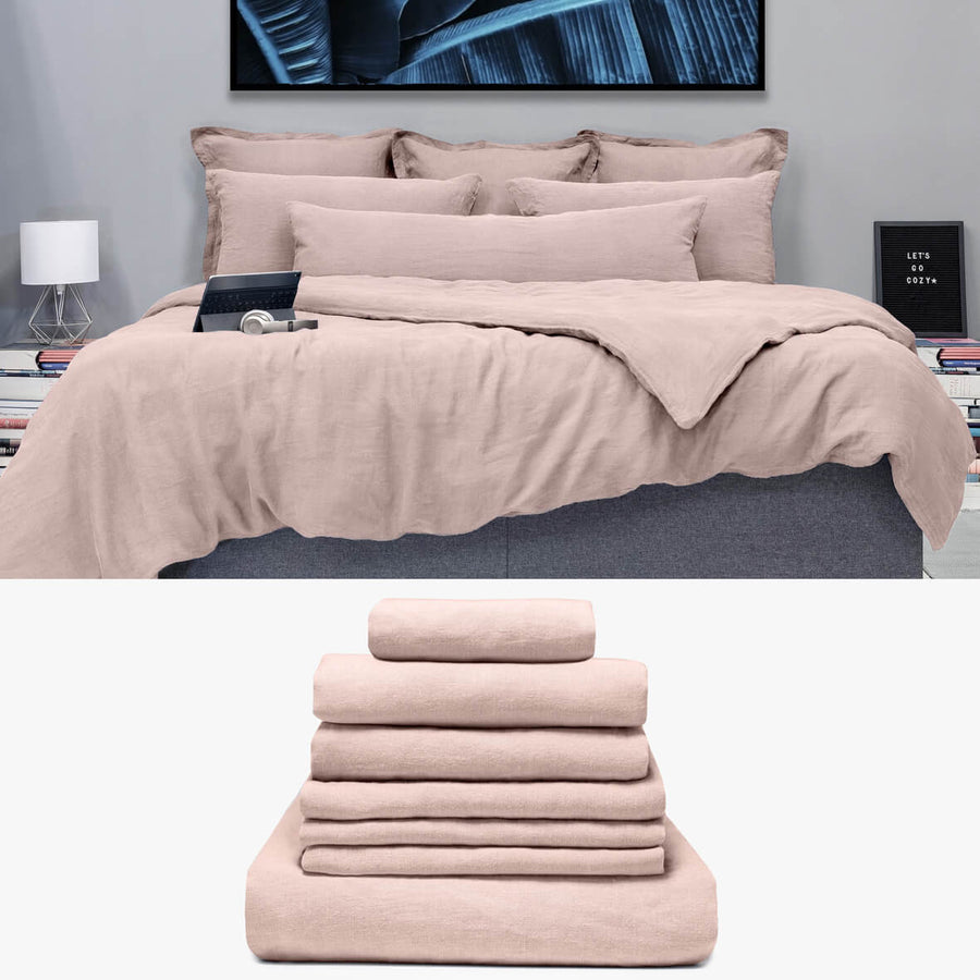 HANF Bettwäsche altrosa  'Signature Set'  | kuschelfashion