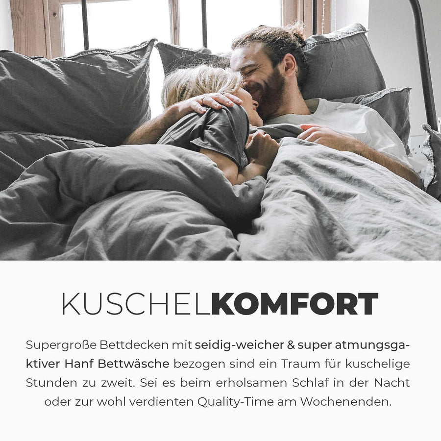 HANF Kuschelige Bettwäsche 'Starter Set' | kuschelfashion