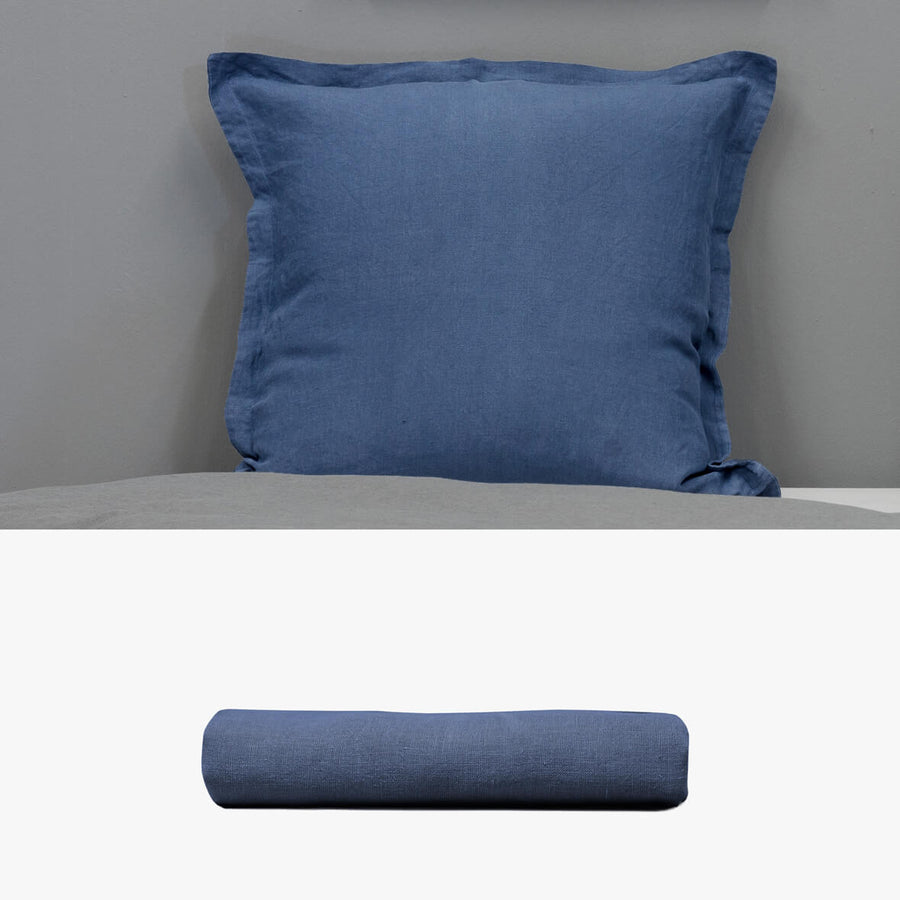 HANF Rückenkissen blau | kuschelfashion