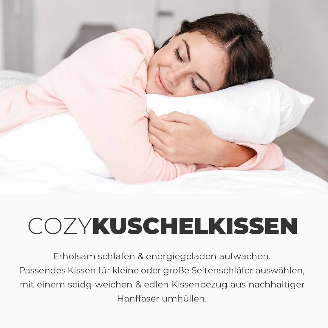 Kissen für Seitenschläfer | kuschelfashion