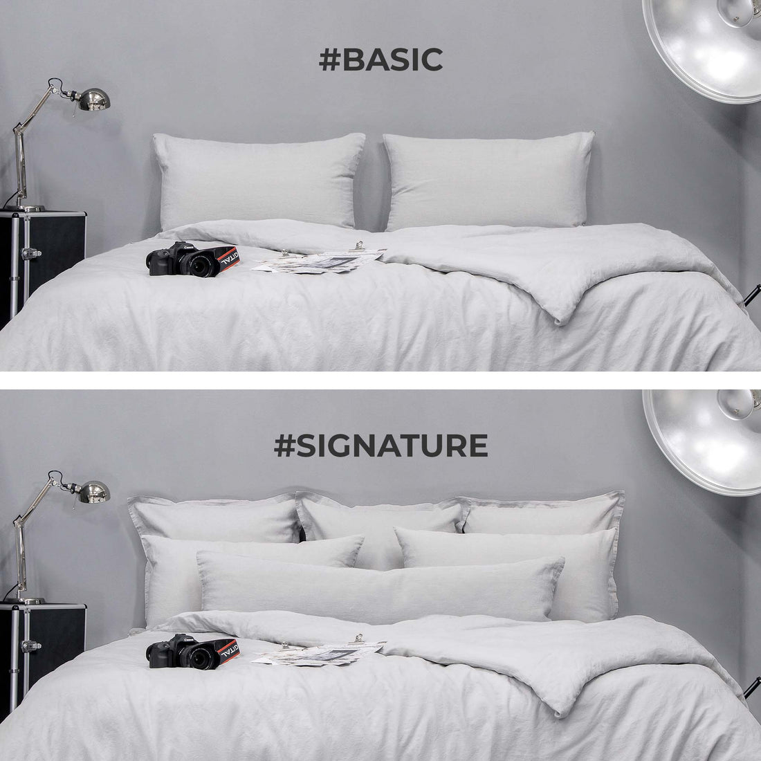 LEINEN Bettwäsche Set Style  'Signature Set'  | kuschelfashion