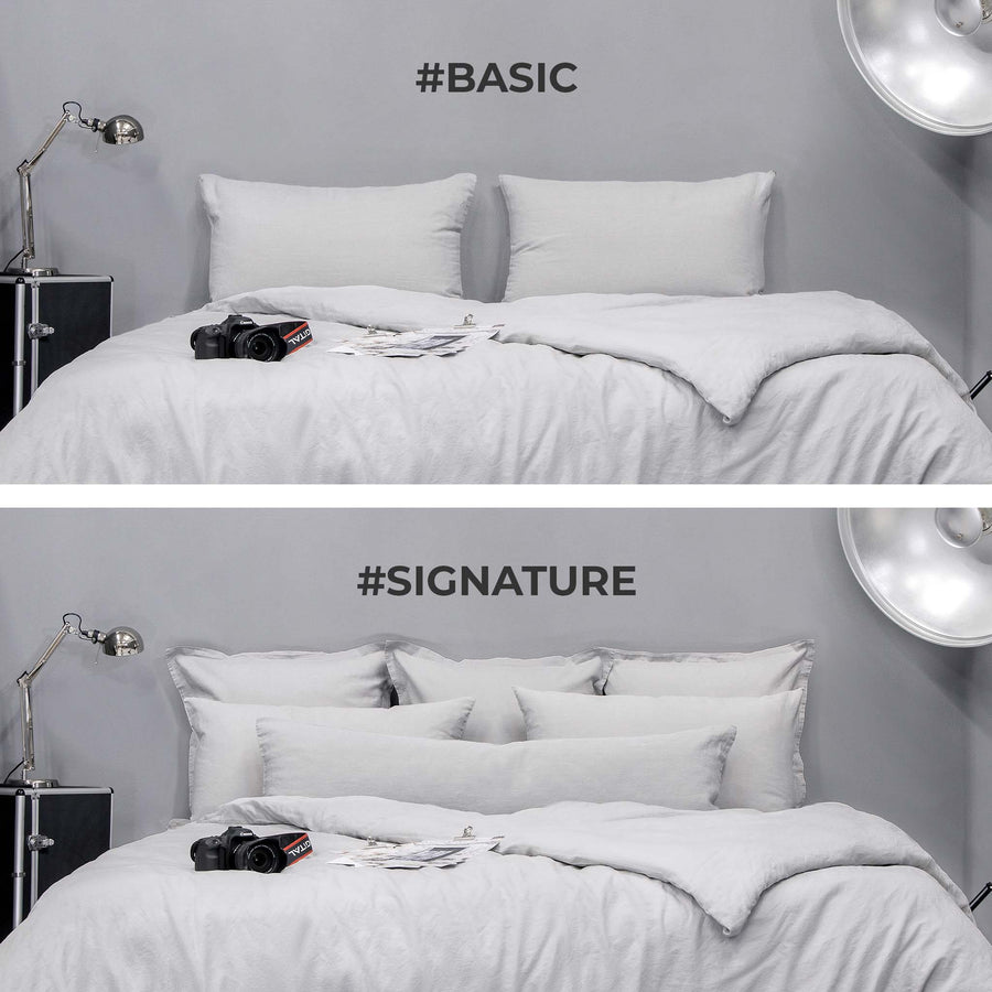 LEINEN Bettwäsche Set Style  'Signature Set'  | kuschelfashion