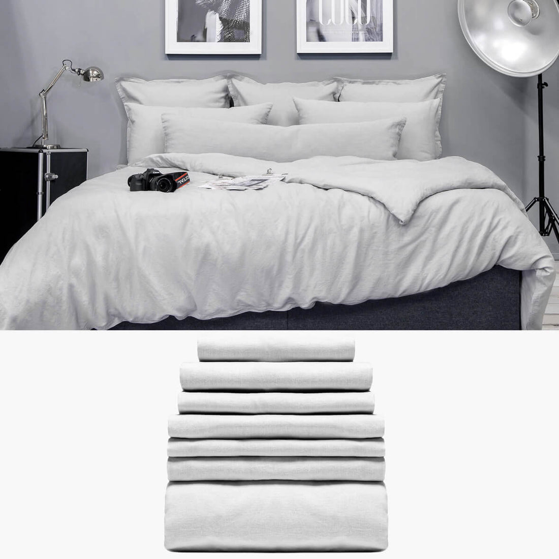 KUSCHEL-LEINEN Bettwäsche | #Signature Bettwäsche Set | kuschelfashion