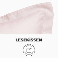 LEINEN Kissenbezug 60x60 Umrandung  'Signature Set'  | kuschelfashion