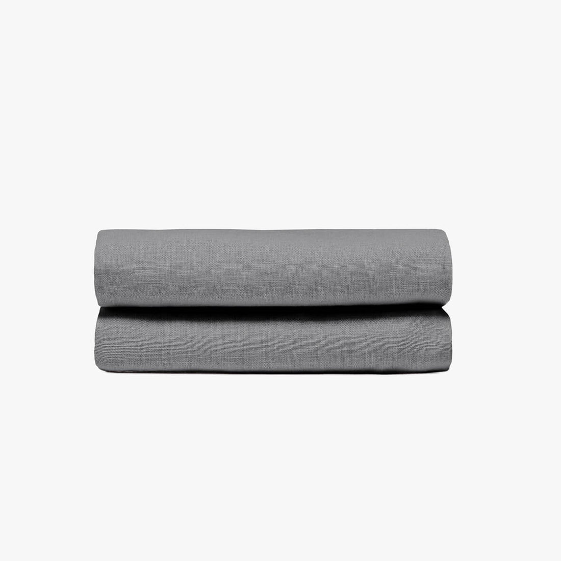 Leinen Kissenbezüge 80x80 anthrazit | kuschelfashion