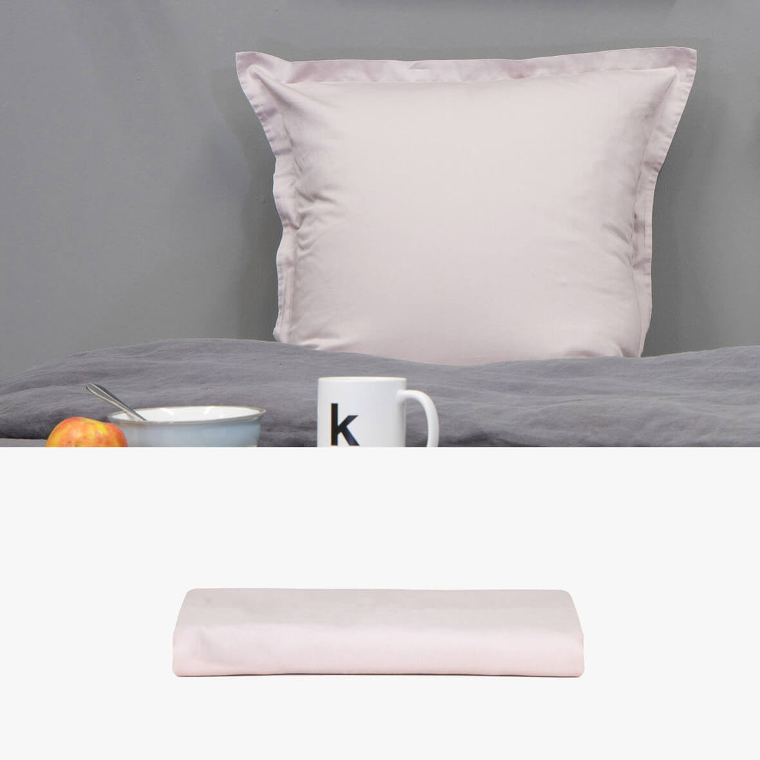 SATIN Rückenkissen rosa | kuschelfashion