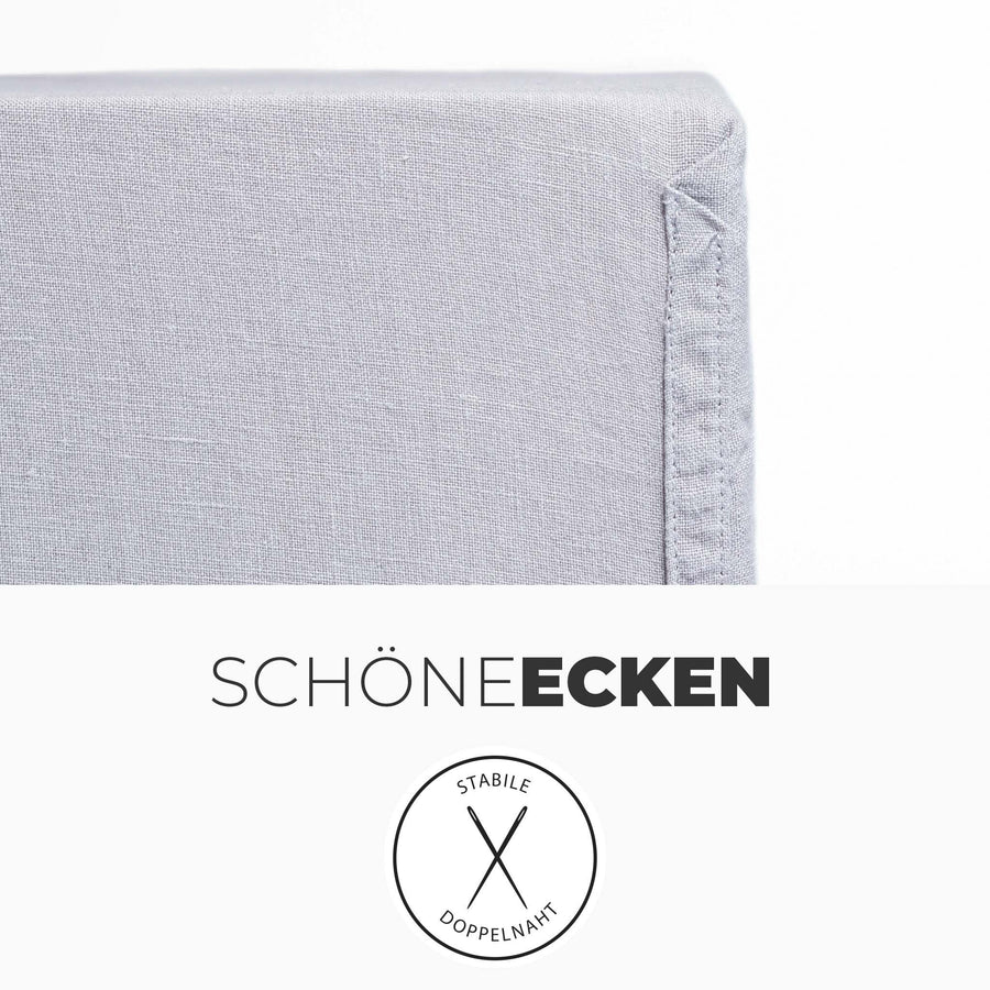 Spannbettlaken 180x220 Steghoehe 30 cm | kuschelfashion
